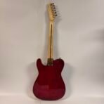 Telecaster Style Electric Guitar Natural Wood Gold Hardware - Image 2