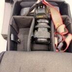 Canon T70 35mm Film Camera + Vivitar Zoom Lens Strap Bag - Image 2