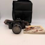 Canon T70 35mm Film Camera + Vivitar Zoom Lens Strap Bag
