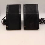 Acoustic Research Powered Partner 570 Vintage Speakers Pair Tested w/ Cables