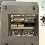 Acoustic Research Powered Partner 570 Vintage Speakers Pair Tested w/ Cables - Image 7