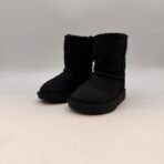 UGG Kids Classic Short Boots Black Size 8 Youth Shearling Winter