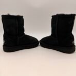 UGG Kids Classic Short Boots Black Size 8 Youth Shearling Winter - Image 4