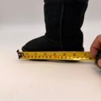 UGG Kids Classic Short Boots Black Size 8 Youth Shearling Winter - Image 7