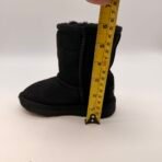 UGG Kids Classic Short Boots Black Size 8 Youth Shearling Winter - Image 8