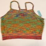 Maeve Anthropologie 2 Piece Knit Set 1X Plus Cardigan & Crop Tank - Image 3