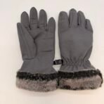 HEAD winter gloves with faux fur cuff, size Medium. 	•	Warm insulated interior 	•	Soft faux fur trim 	•	Comfortable stretch fabric shell 	•	Adult women’s size M  Condition: gently used, clean and ready to wear. - Image 2