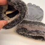 HEAD winter gloves with faux fur cuff, size Medium. 	•	Warm insulated interior 	•	Soft faux fur trim 	•	Comfortable stretch fabric shell 	•	Adult women’s size M  Condition: gently used, clean and ready to wear. - Image 3