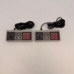 2 Classic NES Style Controllers Wired Gamepads Retro Nintendo Compatible