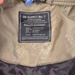 H&M DB Supply No.1 Bomber Jacket Olive Green Men’s Small Padded Coat - Image 3