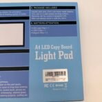 A4 LED Light Pad Tracing Copy Board USB Dimmable Drawing Light Box NEW - Image 3