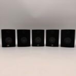 JVC SX6.5-B Satellite Speakers Set of 5 Surround Sound 8 Ohm