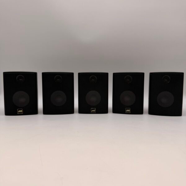 JVC SX6.5-B Satellite Speakers Set of 5 Surround Sound 8 Ohm