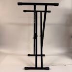 On-Stage ULTIMATE Single X Keyboard Stand Adjustable Folding Black Metal