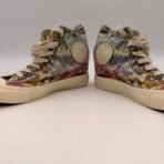 Converse Chuck Taylor Floral High Top Hidden Wedge Women US 7 EU 38 - Image 3