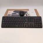 EagleTec K104 Wireless Keyboard Mouse Combo 2.4GHz Full Size Open Box w/ USB
