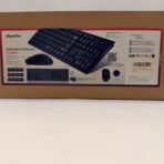 EagleTec K104 Wireless Keyboard Mouse Combo 2.4GHz Full Size Open Box w/ USB - Image 7