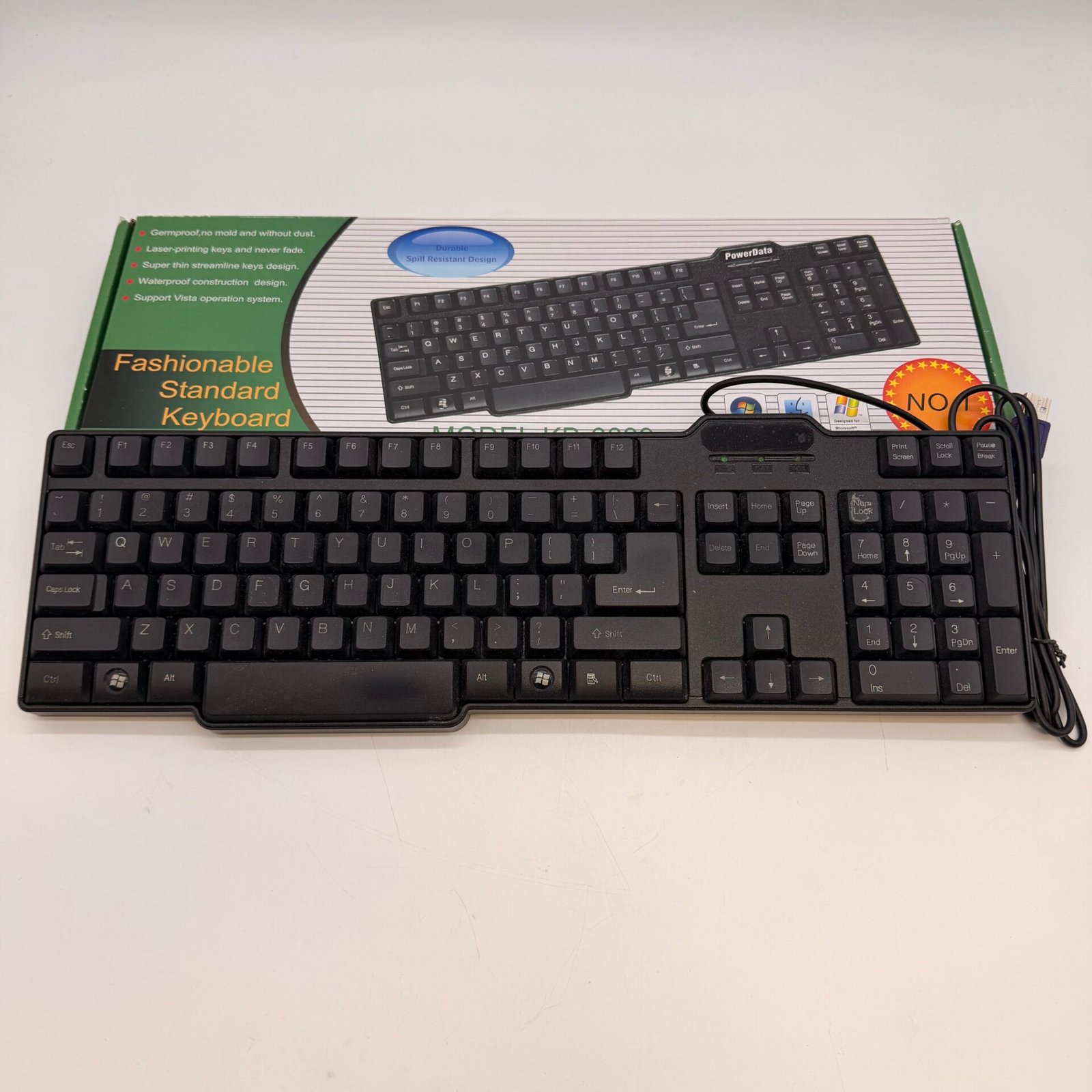 IMG_6618 PowerData KB-6689 USB Wired Keyboard Full Size - Image 1