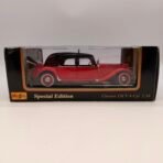 Maisto 1:18 Citroen 15CV 6 Cyl 1952 Taxi Diecast Special Edition w/ Box