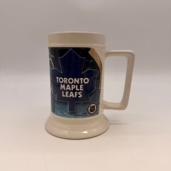 Vintage 1996 Toronto Maple Leafs NHL Ceramic Beer Stein Mug Xpres Corp
