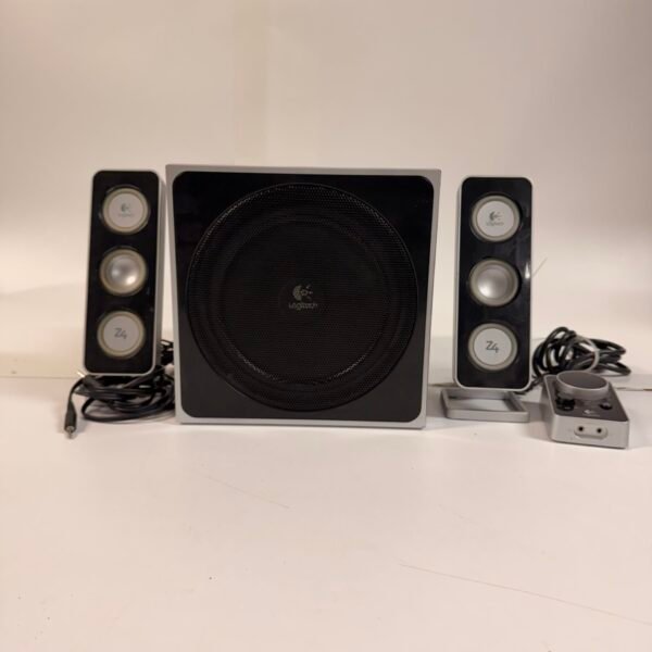 Logitech Z4 2.1 Speaker System with Subwoofer & Control Pod