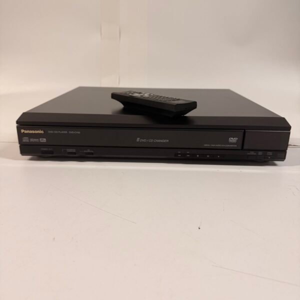 Panasonic DVD-CV52 5 Disc DVD CD Changer Player w Remote