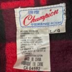 Champion Men’s Plaid Flannel Shirt Red/Black Size L – Used - Image 6
