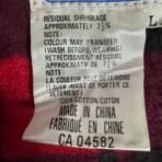 Champion Men’s Plaid Flannel Shirt Red/Black Size L – Used - Image 7