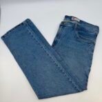 Wrangler Slim Straight Men’s Jeans 38x30 Light Wash – Used - Image 2