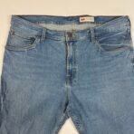 Wrangler Slim Straight Men’s Jeans 38x30 Light Wash – Used - Image 4
