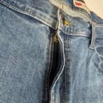 Wrangler Slim Straight Men’s Jeans 38x30 Light Wash – Used - Image 5