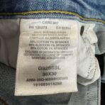 Wrangler Slim Straight Men’s Jeans 38x30 Light Wash – Used - Image 9