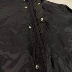 Forever 21 Men Black Nylon Hooded Windbreaker Jacket Size S – Like New - Image 4