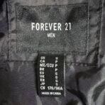 Forever 21 Men Black Nylon Hooded Windbreaker Jacket Size S – Like New - Image 6