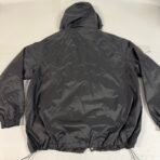 Forever 21 Men Black Nylon Hooded Windbreaker Jacket Size S – Like New - Image 7
