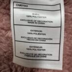 Reebok Women’s Faux Fur Full-Zip Hoodie Dusty Rose XL – New With Tag - Image 10