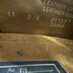 Vintage Bostonian Crown Windsor Leather Oxfords  Men 11. Black, Made In Canada - Image 9