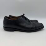 Vintage Bostonian Crown Windsor Leather Oxfords  Men 11. Black, Made In Canada - Image 3