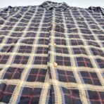 Baleno Textured Plaid Button-Down Shirt – Men’s L – 100% Cotton,New Without Tag - Image 5
