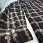 Baleno Textured Plaid Button-Down Shirt – Men’s L – 100% Cotton,New Without Tag - Image 6