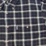 Baleno Textured Plaid Button-Down Shirt – Men’s L – 100% Cotton,New Without Tag - Image 7