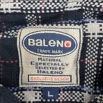 Baleno Textured Plaid Button-Down Shirt – Men’s L – 100% Cotton,New Without Tag - Image 9