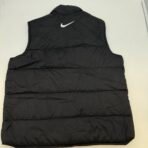 Nike Premier Black Puffer Vest Men’s L Sleeveless Jacket Swoosh Logo - Image 4