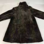 Vintage 90s Kage Faux Fur Leopard Coat Women’s L/XL Brown Made in Canada - Image 5