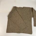 REISS London Men’s XL 100% Wool Relaxed Fit Sweater Brown Speckled Knit - Image 4