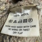 REISS London Men’s XL 100% Wool Relaxed Fit Sweater Brown Speckled Knit - Image 7