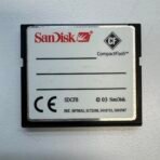 256MB SanDisk CF Compact Flash+PCMCIA Adapter = 256M ATA Flash Disk For Cisco - Image 4
