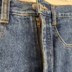 Vintage 90s Theme For You Denim Midi Skirt 100% Cotton , US Size XS - Image 3