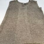 Cyrus Women’s Sleeveless Knit Sweater Vest L NWT Beige Acrylic - Image 3