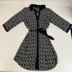 Addition Elle Women’s Geometric Belted Shirt Dress Size 14 NWT - Image 4